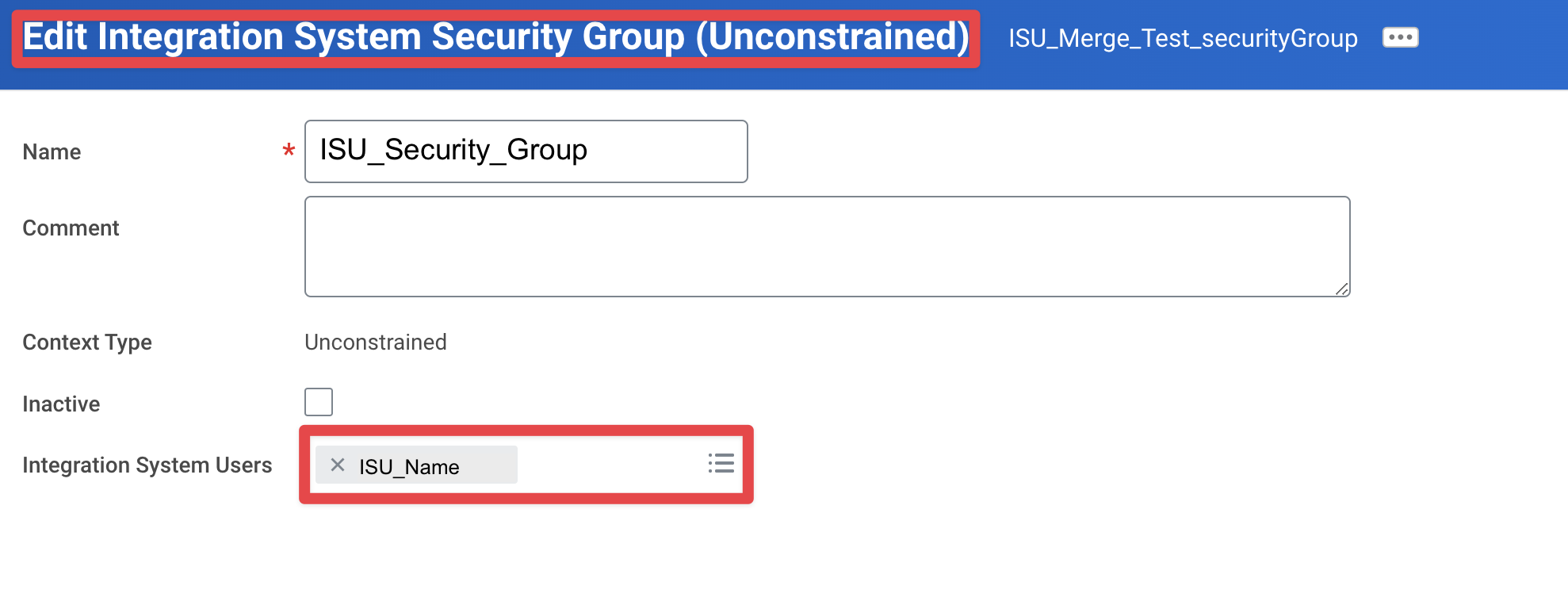 Workday Edit Integration System Security Group with ISU assigned